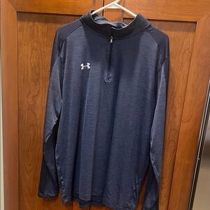 Under Armour Men's Navy Quarter-Zip Jacket